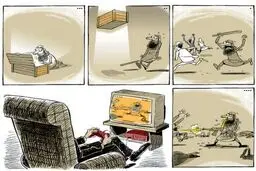 پشت پرده فرماندهی حمله داعش!/کاریکاتور