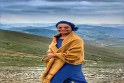 استایل متفاوت شبنم فرشادجو در طبیعت + عکس