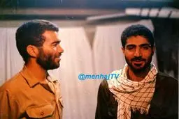 تصویری منتشر نشده از حاج قاسم سلیمانی و سردار فدوی