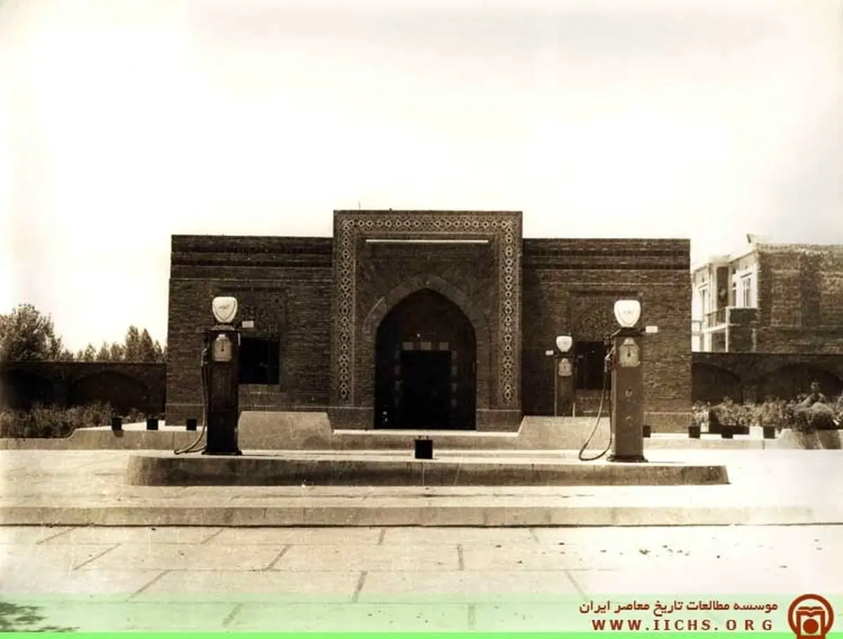 عکس دیدنی جایگاه پمپ بنزین در تهران