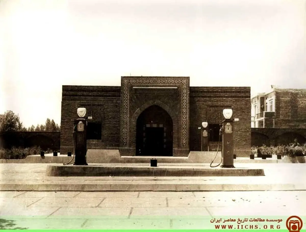 عکس دیدنی جایگاه پمپ بنزین در تهران