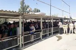 آخرین وضعیت مرز خسروی / اعزام اتوبوس‌های مرز خسروی به کربلا و کاظمین