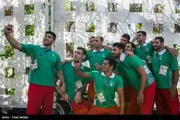 سلفی پارالمپیکی های کشورمان در دهکده ریو/عکس