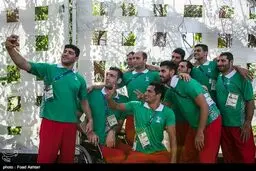 سلفی پارالمپیکی های کشورمان در دهکده ریو/عکس