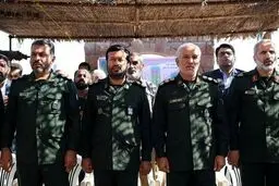 خانه‌سازی سپاه در جزیره هرمز / تصاویر
