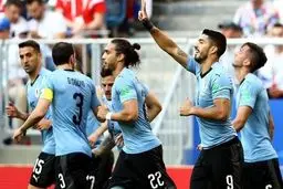 اروگوئه با غلبه بر تیم میزبان صدرنشین شد/ پیروزی عربستان مقابل مصر در آخرین ثانیه‌ها