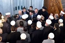 حضور بشار اسددرجشن میلادپیامبر(ص)/ عکس