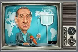 این هم هویج و سیفون در خبر تلویزیون!/کاریکاتور