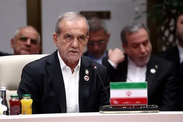 پیشنهاد پزشکیان در شانگهای برای اداره جهان 