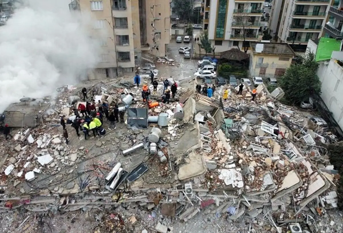 افزایش شمار جان باختگان زلزله ترکیه و سوریه به ۸۲۶۴ نفر