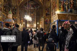تصاویر دیدنی از  جشن کریسمس در کلیسای وانک