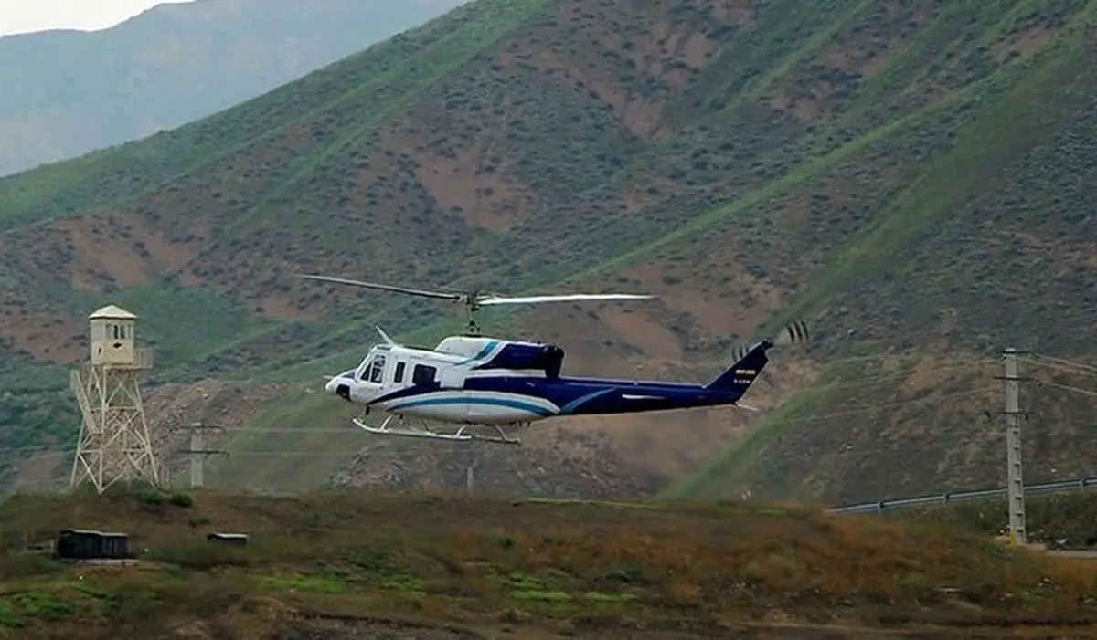 بالگرد رئیس جمهور پیدا شد