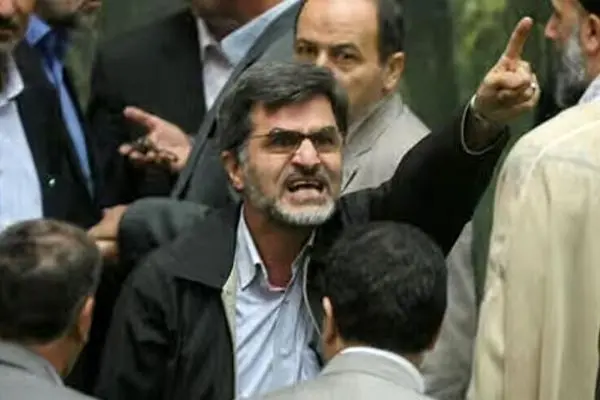 تنش شدید در صحن مجلس + فیلم