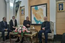 ورود وزیر کشور پاکستان به ایران + عکس