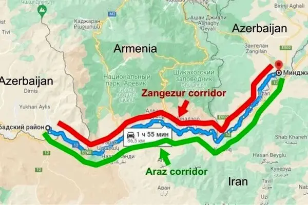 سورپرایز ژئوپلیتیکی تهران؛ کریدور زنگزور در خط قرمز امنیتی