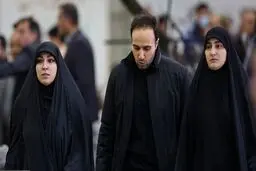 تصاویر جدید از فرزندان سردار سلیمانی در عصر روز حادثه تروریستی کرمان