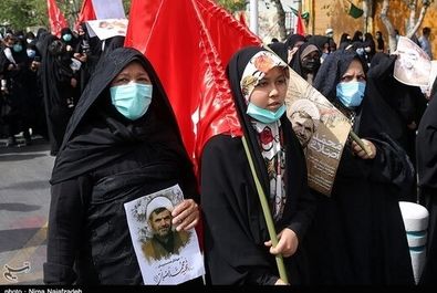 تصاویر | تشییع پیکر شهید حجت‌الاسلام اصلانی در مشهد