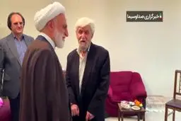 دیدار اژه‌ای با عنایت بخشی پیشکسوت سینما 