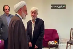 دیدار اژه‌ای با عنایت بخشی پیشکسوت سینما 