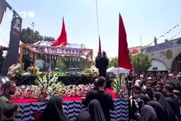  قم در حال آماده‌شدن برای تشییع حاج رمضان