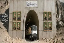 پنجاه تونل ذخیره موشکی ایران باز شد