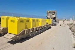 جنجال توسعه خط زرد توسط ارتش صهیونی