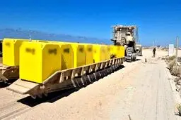 جنجال توسعه خط زرد توسط ارتش صهیونی