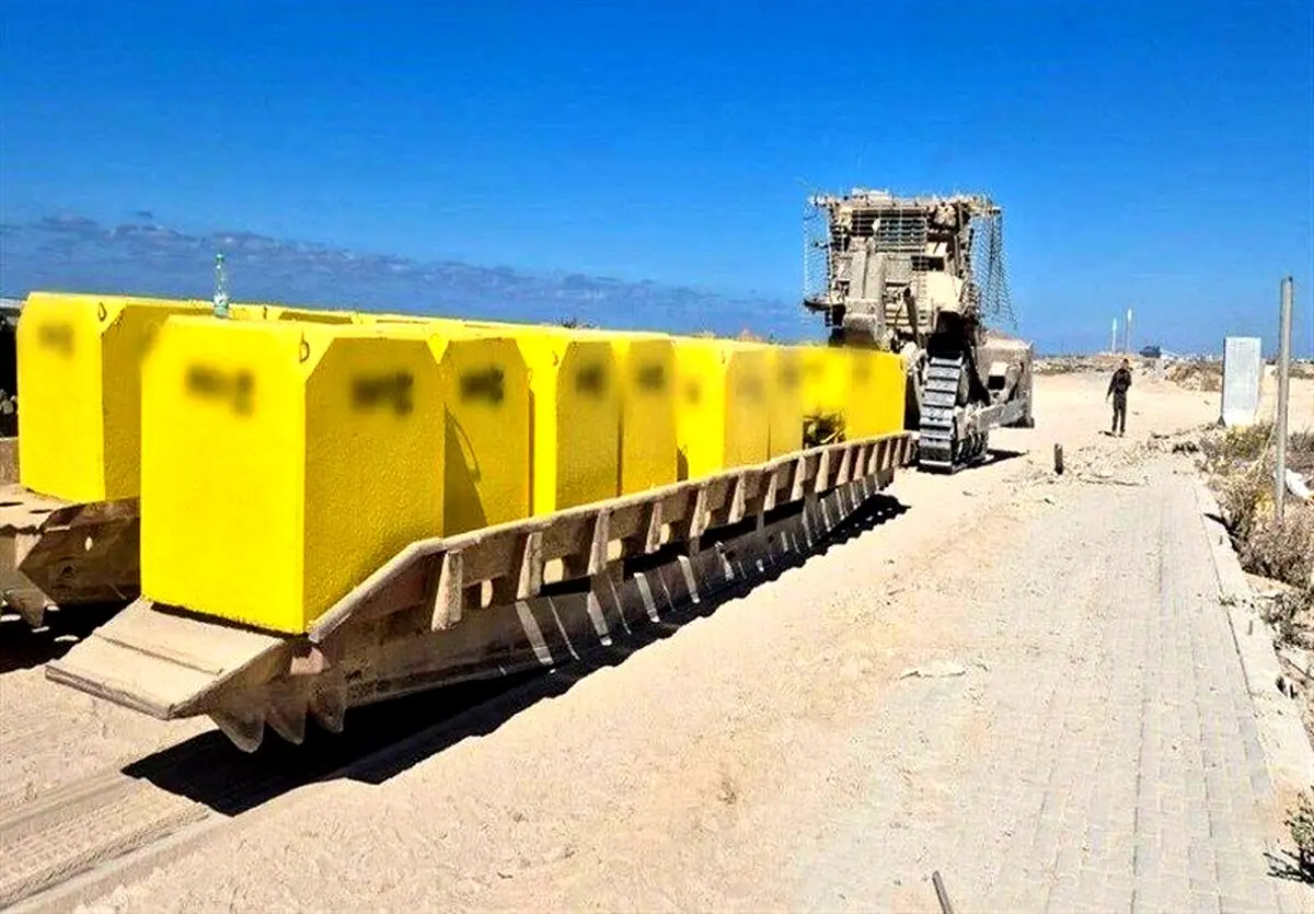 جنجال توسعه خط زرد توسط ارتش صهیونی