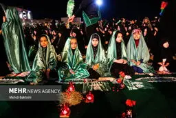 تصاویر بزرگترین سفره حضرت رقیه (سلام‌الله‌علیها)
