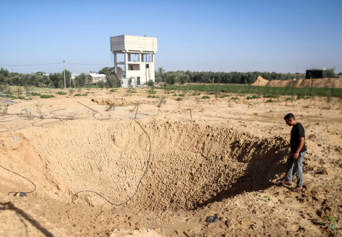 ورود لودرها برای یافتن اجساد صهیونیست های اسیر