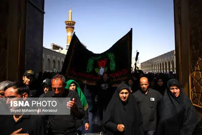 عزاداری ۲۸ صفر در حرم امام رضا (ع)