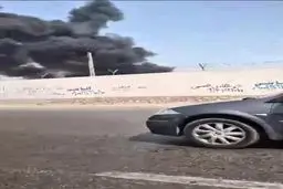 آتش‌سوزی دوباره اطراف بندر شهید رجایی