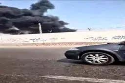 آتش‌سوزی دوباره اطراف بندر شهید رجایی