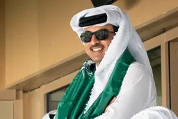 حرکت جنجالی امیر قطر بعد از گل دوم عربستان به آرژانتین