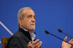 بازتاب نشست خبری پزشکیان در رسانه‌های انگلیسی‌زبان