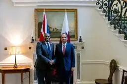 رایزنی وزیران خارجه قطر و انگلیس درباره توافق آتش‌بس در غزه