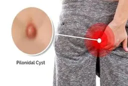 کیست مویی چیست؟چرا کیست باید با لیزر درمان شود؟