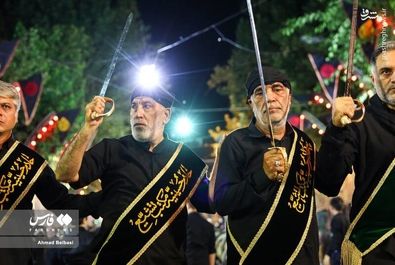 عزاداری شاه حسین گویان