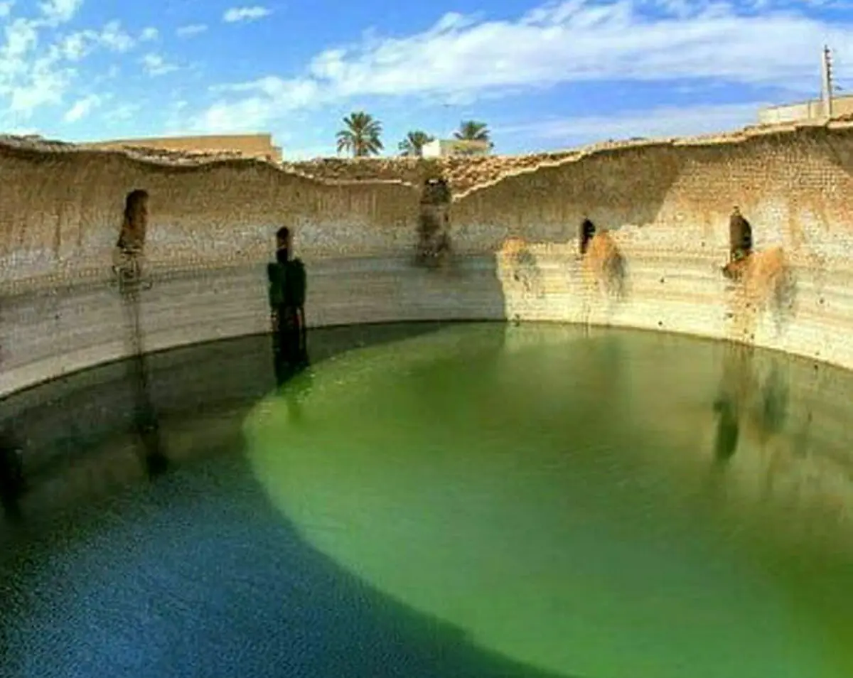 عجیب‌ترین و بزرگترین آب‌انبار ایران 