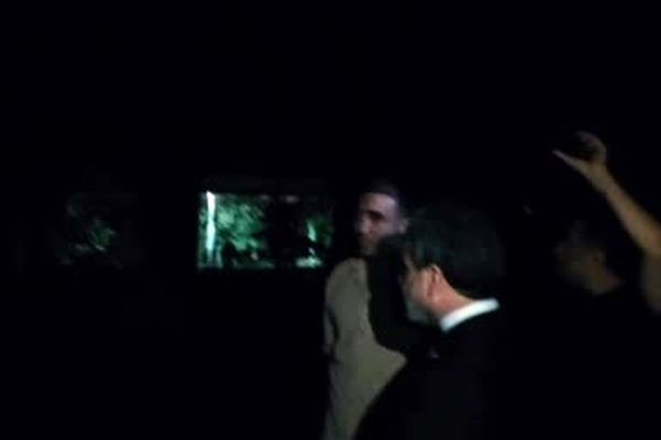 بازدید عراقچی از ساختمان‌های آسیب‌دیده صداوسیما