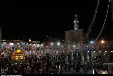 عید غدیر در حرم رضوی