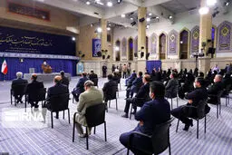 تصاویر دیدار پرستاران و خانواده شهدای سلامت با رهبر انقلاب