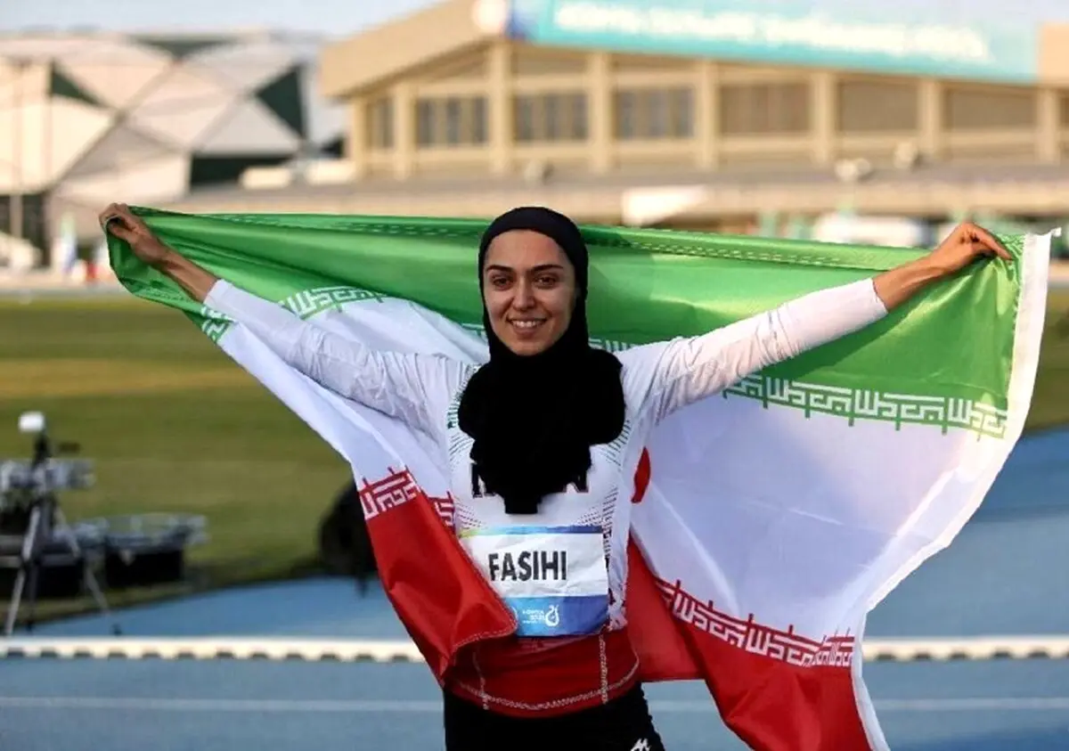 واکنش معنادار ضرغامی به نوع پوشش خبر قهرمانی فرزانه فصیحی