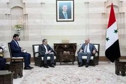 دیدار عراقچی با نخست وزیر سوریه