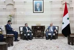 دیدار عراقچی با نخست وزیر سوریه