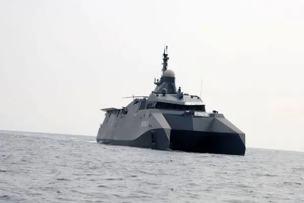 استقرار ناو رزمی کلاس کاتاماران ایران در خلیج فارس