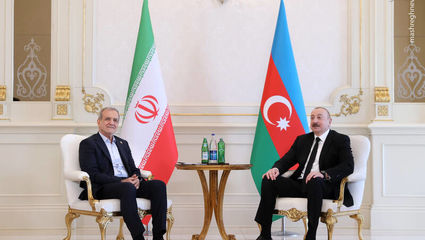 علی‌اف: بر توسعه مناسبات ایران و آذربایجان تاکید داریم