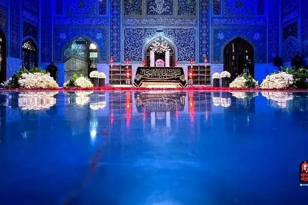 مزار مطهر رهبر شهید از نمایی متفاوت 