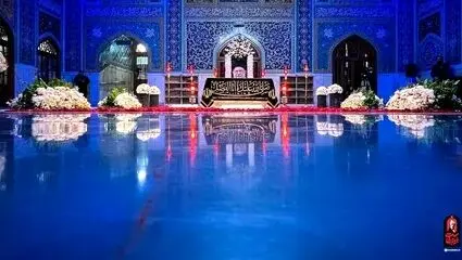 مزار مطهر رهبر شهید از نمایی متفاوت 