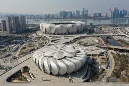  گشتی در محل اقامت کاروان ایران در دهکده بازی‌های آسیایی هانگژو 